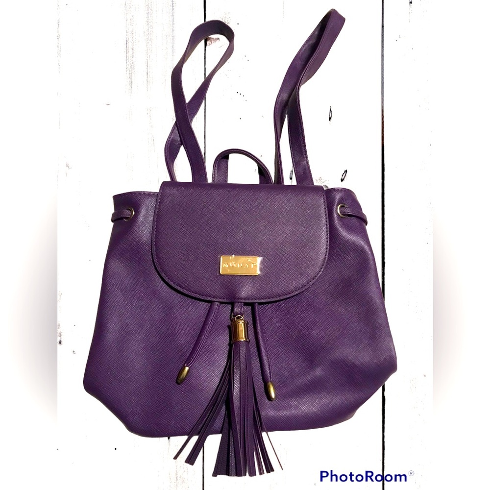 Monat purple backpack - Picture 2 of 9